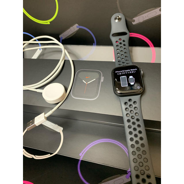 Apple Apple Watch series5 40mm NIKEの通販 by kotadk's shop｜アップルならラクマ - タイムセール 即納得価