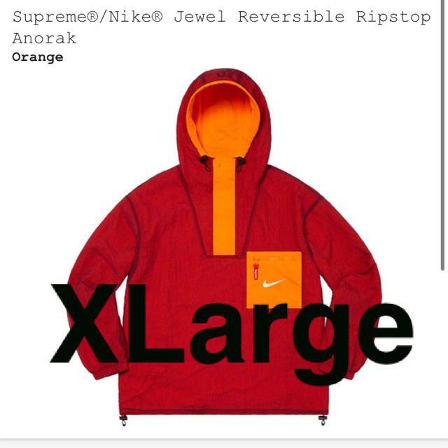 【19 AW】supreme nike anorak XLレザー