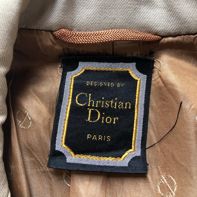 Christian Dior(クリスチャンディオール)のクリスチャンディオール　ヴィンテージトレンチコート メンズのジャケット/アウター(トレンチコート)の商品写真