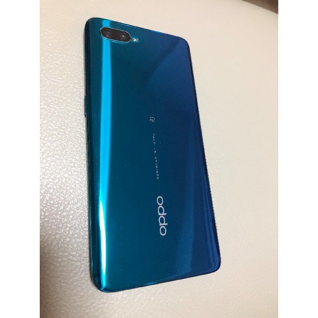 【美品】OPPO Reno A 128GB ブルー Rakutenモバイル
