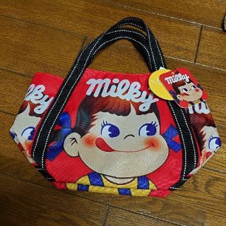 不二家　ペコちゃん　ミニ トートバッグ(トートバッグ)