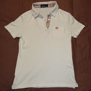 フレッドペリー(FRED PERRY)のFRED PERRY  フレッドペリー 日本製フラワー 柄  ポロシャツ(ポロシャツ)