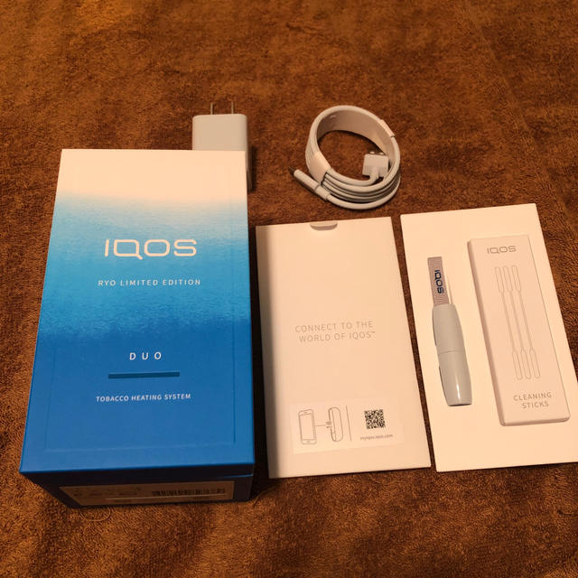 IQOS(アイコス)の(超美品)iQOS DUO3 RYOリミテッドエディション 購入'20年9月5日 メンズのファッション小物(タバコグッズ)の商品写真