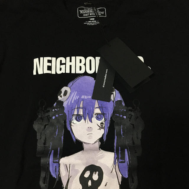 NEIGHBORHOOD(ネイバーフッド)のneighborhood jun inagawa tシャツ  黒 メンズのトップス(Tシャツ/カットソー(半袖/袖なし))の商品写真