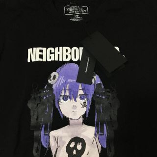 ネイバーフッド(NEIGHBORHOOD)のneighborhood jun inagawa tシャツ  黒(Tシャツ/カットソー(半袖/袖なし))