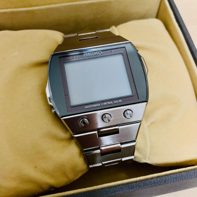 【ジャンク品・箱説明書付】SEIKO S770-0AA0 デジタル　腕時計のサムネイル