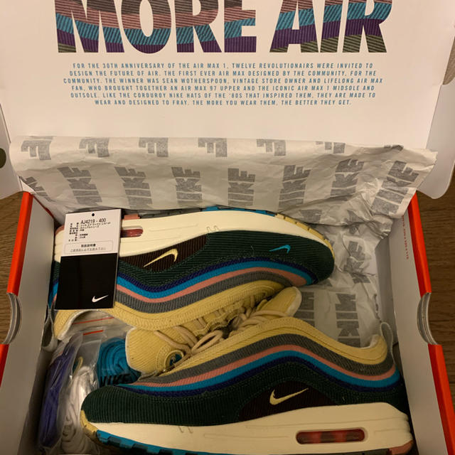 靴/シューズNike Air Max 1/97 VF SW Sean Wotherspoon