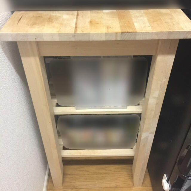 経典ブランド IKEA BEKVÄM ベクヴェーム イケア キッチンワゴン blog2