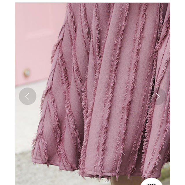 SNIDEL(スナイデル)の&.nostalgia ジャガードフレアスカート レディースのスカート(ロングスカート)の商品写真