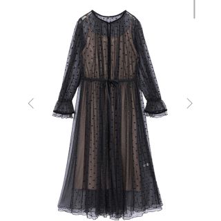 アメリヴィンテージ(Ameri VINTAGE)のMANY WAY MIX DOT DRESS / ameri vintage (ロングワンピース/マキシワンピース)