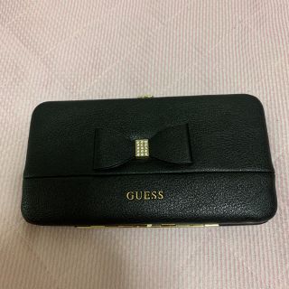 ゲス(GUESS)のGUESS  長財布　ブラック(財布)