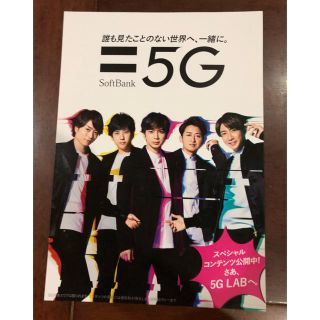 アラシ(嵐)の嵐　SoftBank 5Gフライヤー(その他)