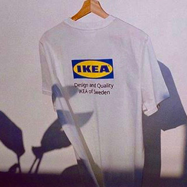 IKEA(イケア)の新品未使用　匿名発送　IKEA エフテルトレーダ  tシャツ  S/M レディースのトップス(Tシャツ(半袖/袖なし))の商品写真