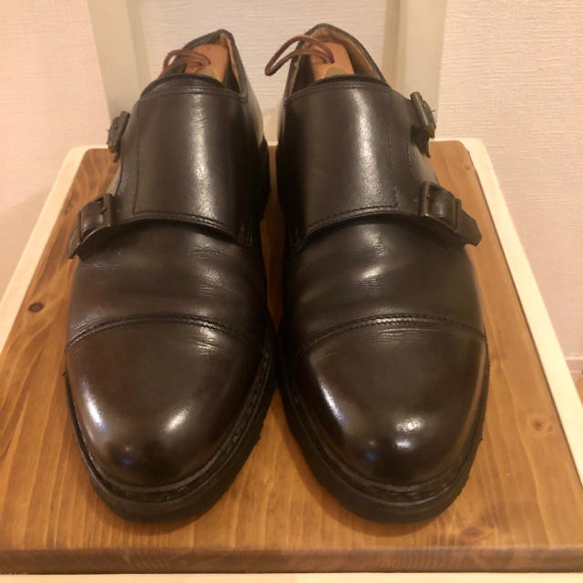定価7.5万 パラブーツ ウィリアム ノワール 黒 8-