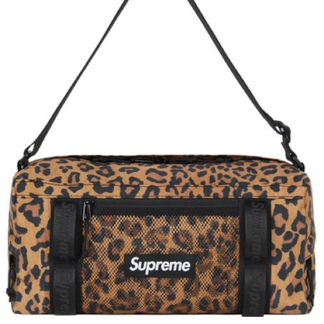 ショルダーバッグsupreme   mini duffle bag レオパード　ヒョウ柄