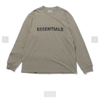 フィアオブゴッド(FEAR OF GOD)のFOG Fear Of God Essentials LStee grey(Tシャツ/カットソー(七分/長袖))