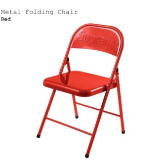 シュプリーム(Supreme)のsupreme Metal Folding Chair red(折り畳みイス)