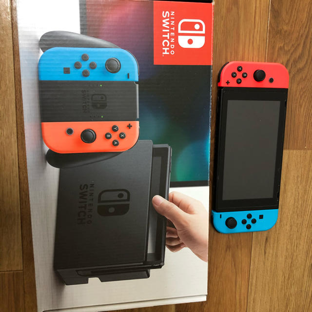 Nintendo Switch Joy-Con (L) ネオンブルー/ (R)