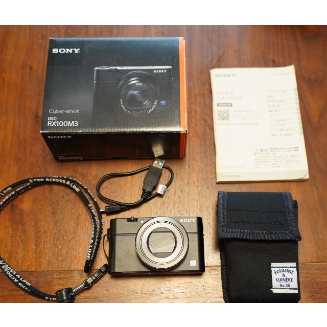 SONY(ソニー)のソニー★SONY Cyber−Shot RX DSC-RX100M3　動作確認済 スマホ/家電/カメラのカメラ(コンパクトデジタルカメラ)の商品写真