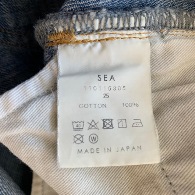 SEA(シー)の【美品】SEA シー　デニムパンツ レディースのパンツ(デニム/ジーンズ)の商品写真