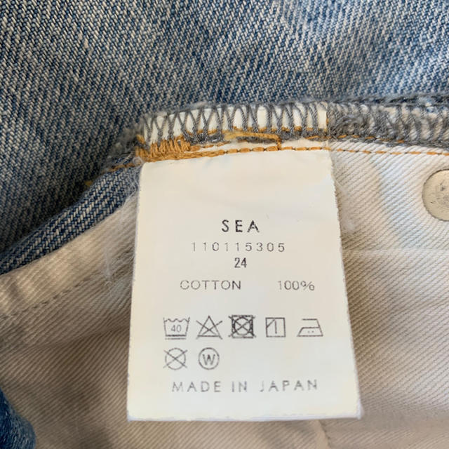 SEA(シー)のSEA シー　デニムパンツ レディースのパンツ(デニム/ジーンズ)の商品写真