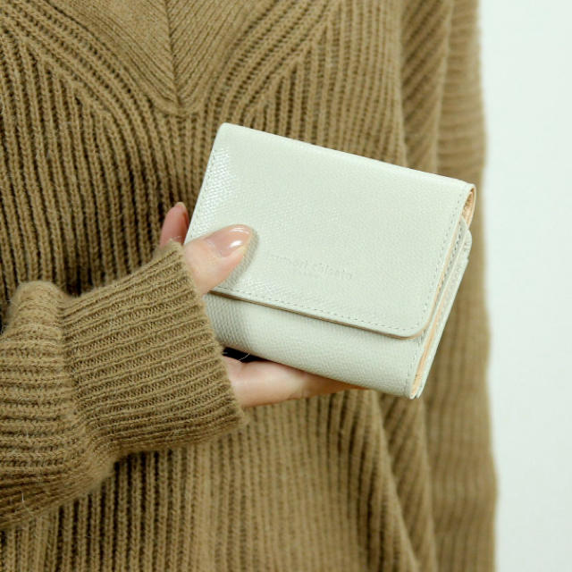 TSUMORI CHISATO(ツモリチサト)のあまひろ様専用　ツモリチサト 3つ折り財布 ベージュ レディースのファッション小物(財布)の商品写真