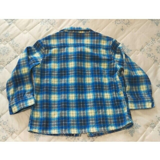 Combi mini(コンビミニ)の100サイズ 　ネルシャツ キッズ/ベビー/マタニティのキッズ服男の子用(90cm~)(ブラウス)の商品写真
