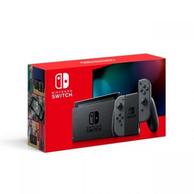 アウトレット販売中 任天堂スイッチ(グレー Joy‑Con)新品未使用<海外