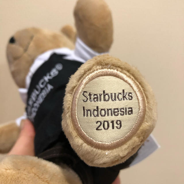 Starbucks Coffee - レア スターバックス インドネシア限定 ベアリスタ ブラックエプロン の通販 by りこstore