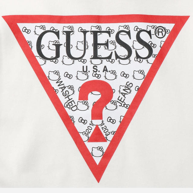 GUESS(ゲス)のハローキティ　ゲス　コラボ　パーカー　 レディースのトップス(パーカー)の商品写真