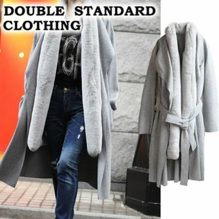 ダブルスタンダードクロージング(DOUBLE STANDARD CLOTHING)のダブルスタンダード2wayコート未使用ベージュ(ロングコート)