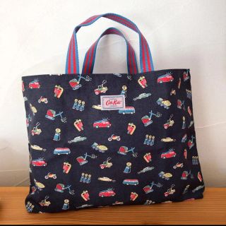 キャスキッドソン(Cath Kidston)のキャスキッドソン　キッズ　レッスンバッグ　ガレージステーション(トートバッグ)