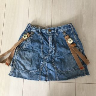 デニムダンガリー(DENIM DUNGAREE)のデニム&ダンガリー　デニムサスペンダースカート(ワンピース)