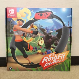 ニンテンドウ(任天堂)の任天堂 switch ring fit adventure(家庭用ゲームソフト)