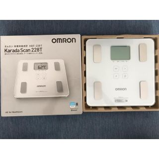 オムロン(OMRON)のOMROM 体重体組成計HBF-228T   Karada Scan 228T(体重計/体脂肪計)