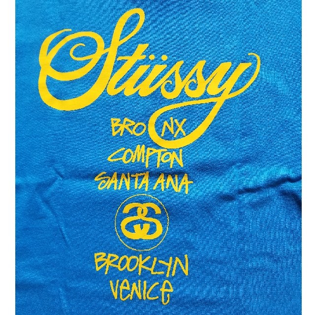 STUSSY(ステューシー)のオススメ‼️ステューシー 130cm キッズ 定番ロゴ Tシャツ USED‼️ キッズ/ベビー/マタニティのキッズ服男の子用(90cm~)(Tシャツ/カットソー)の商品写真