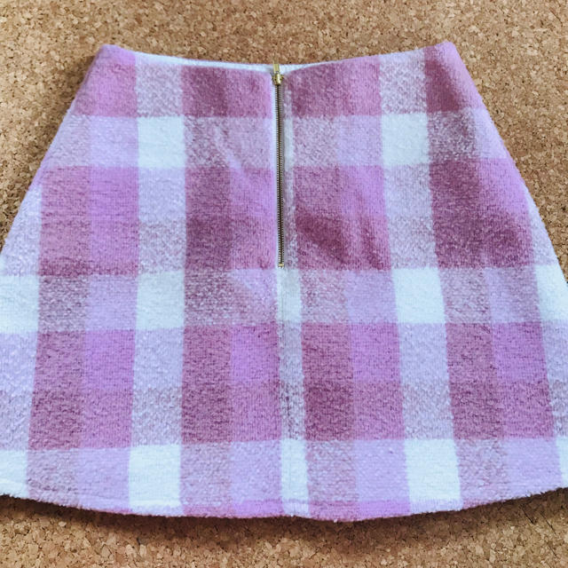 evelyn(エブリン)のevelyn/ギンガムチェック台形スカート レディースのスカート(ミニスカート)の商品写真