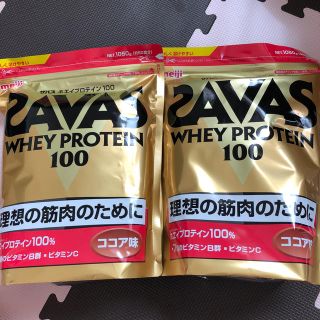 ザバス(SAVAS)のザバス　ホエイプロテイン100　ココア味(トレーニング用品)