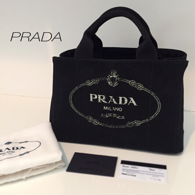 1年保証』 PRADA - PRADA CANAPA mini トートバッグ - www.raven