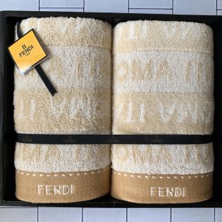 フェンディ(FENDI)の【未使用】FENDI フェンディ　フェイスタオル(タオル/バス用品)