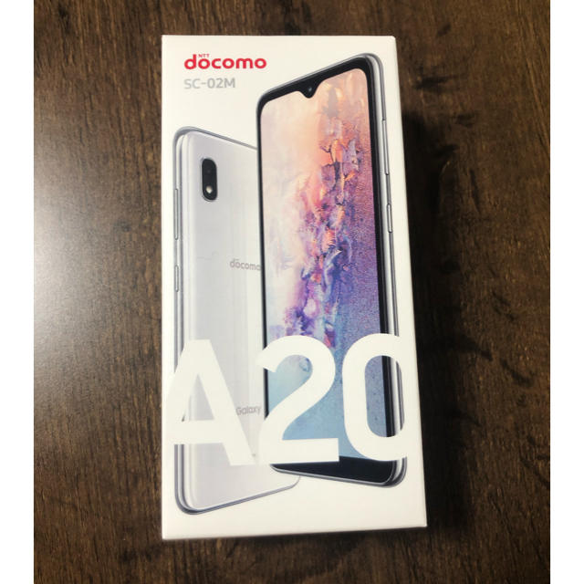 Galaxy A20 ホワイト 32 GB docomo