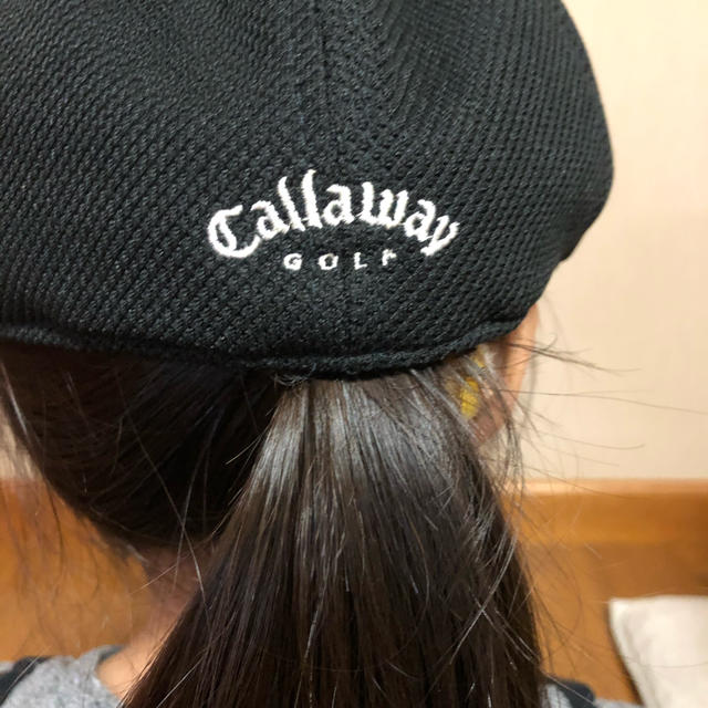 Callaway Golf(キャロウェイゴルフ)のキャロウェイゴルフ　キャップ　黒　golba様専用 メンズの帽子(キャップ)の商品写真