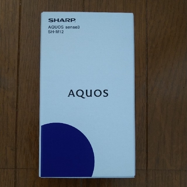 AQUOS(アクオス)の新品 SHARP AQUOS sense3 SH-M12 DSDV スマホ/家電/カメラのスマートフォン/携帯電話(スマートフォン本体)の商品写真