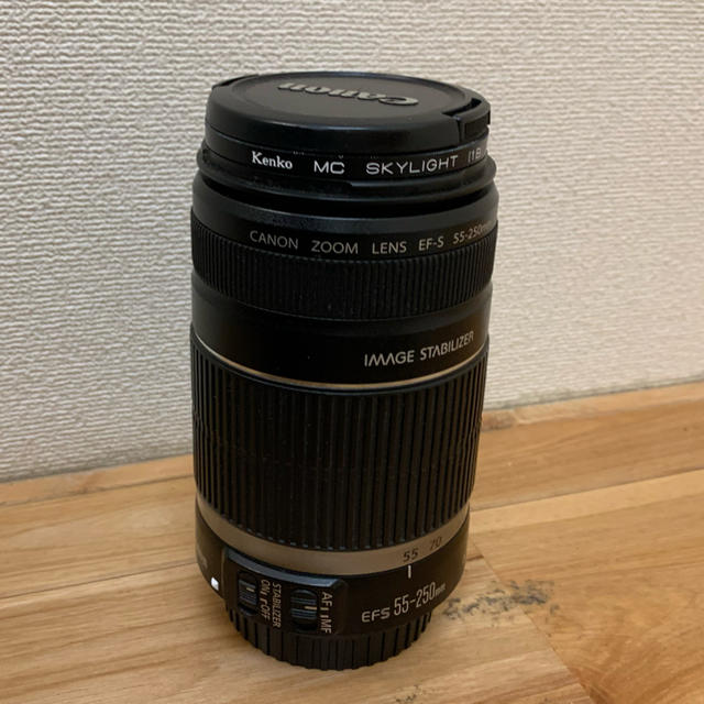 Canon 望遠レンズ efs 55-250 is 手ぶれ補正 値引き不可