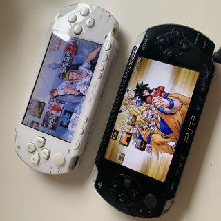 プレイステーションポータブル(PlayStation Portable)の【値下げ済み】PSP1000すぐ遊べる2点セット(携帯用ゲーム機本体)