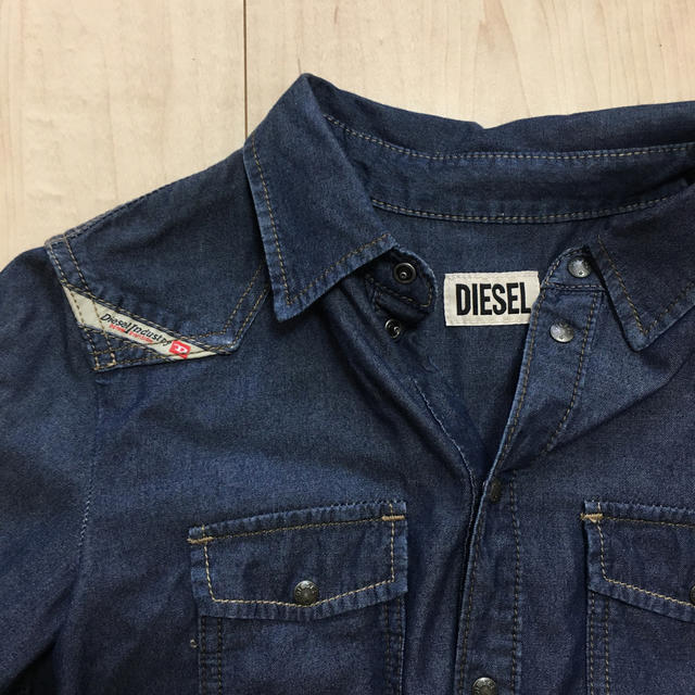 DIESEL(ディーゼル)のDIESEL ディーゼル デニムシャツ ワンピース トップス レディース  レディースのトップス(シャツ/ブラウス(長袖/七分))の商品写真