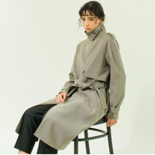 yonfa mode trench coat-