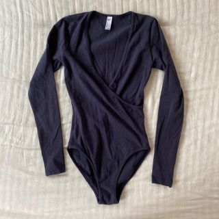 アメリカンアパレル(American Apparel)のAmerican Apparel ボディースーツ　ディープV(その他)