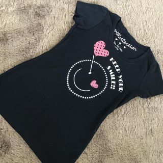 ウィルセレクション(WILLSELECTION)のウィルセレクション　Tシャツ　黒　パフスリーブ(Tシャツ(半袖/袖なし))