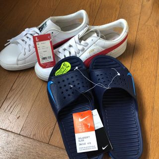 NIKEサンダル　PUMAスニーカー(サンダル)